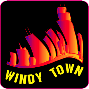 windy town logo