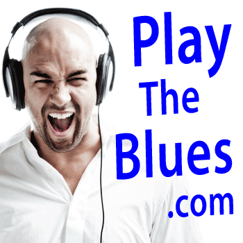 play the blues banner